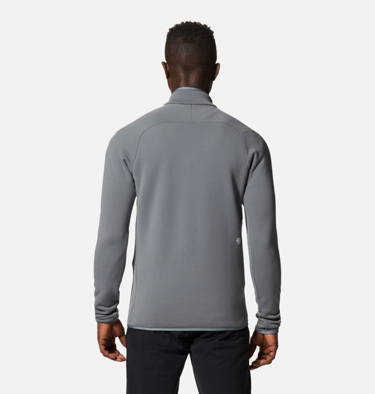 MEN'S STRETCH FLEECE HALF-ZIP T-SHIRT