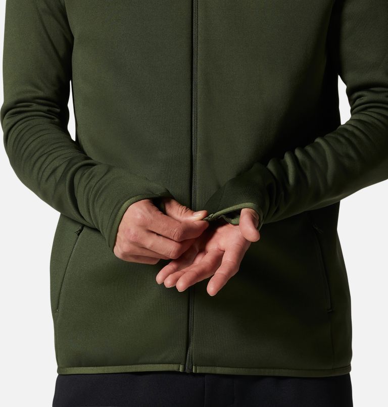 Men's Polartec® Power Stretch® Pro Jacket, Color: Surplus Green, image 5
