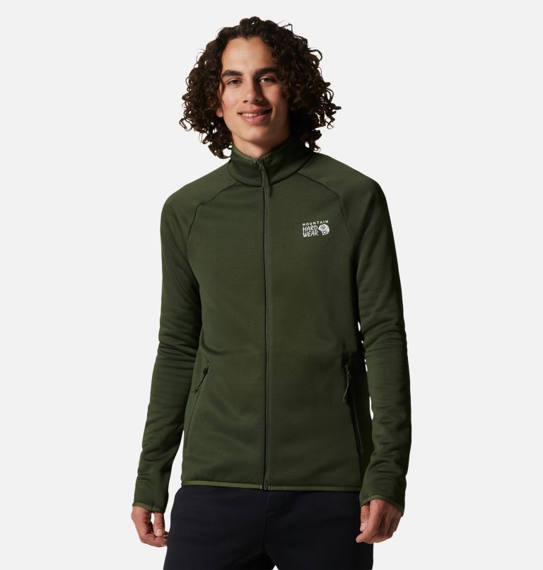 Men's Polartec® Power Stretch® Pro Jacket, Color: Surplus Green, image 1
