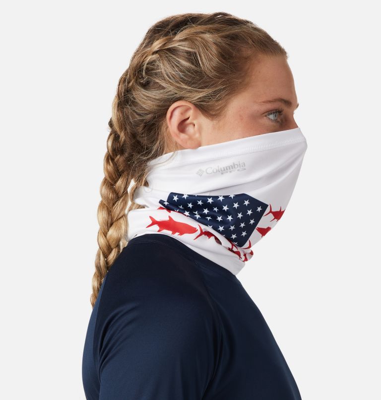 Terminal Tackle PFG Fish Flag Gaiter, Color: White, Collegiate Navy, image 4
