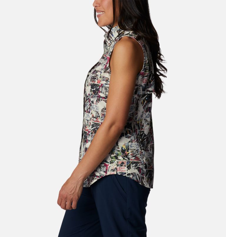Women’s Cantina II Super Tamiami Short Sleeve Shirt - Plus Size, Color: Sea Salt, image 3