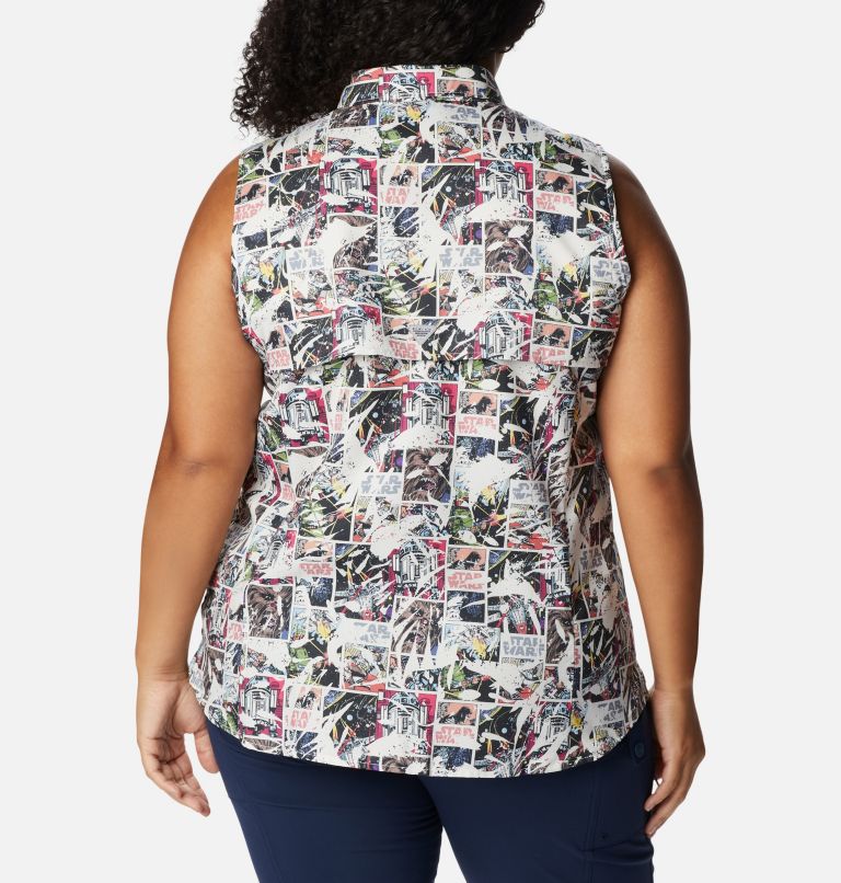Chemise à manches courtes Cantina II Super Tamiami pour femme - Grandes tailles, Color: Sea Salt, image 2
