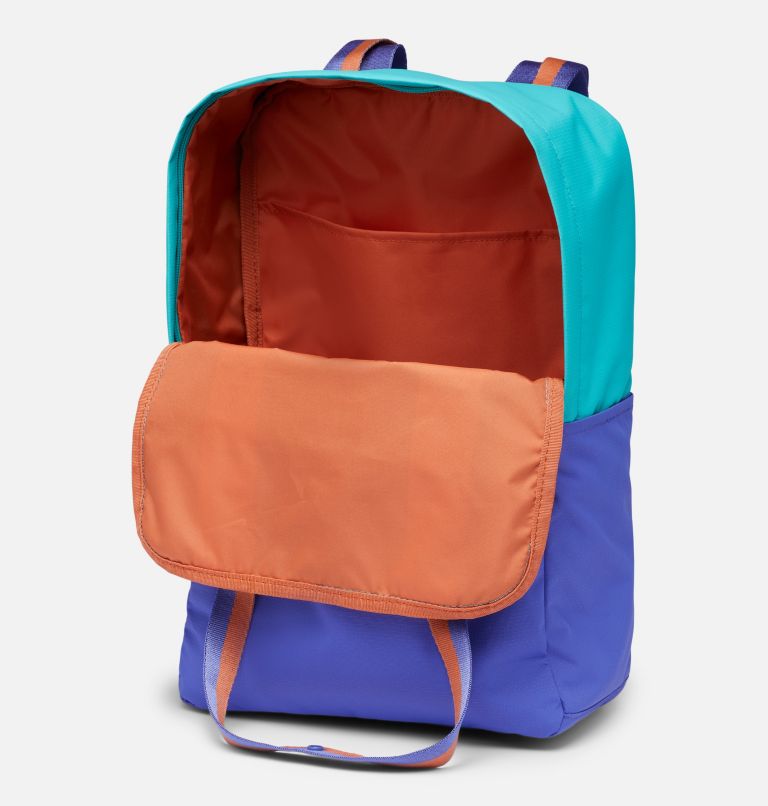 Columbia Trek 18L Backpack | 454 | O/S, Color: Bright Aqua, Purple Lotus, image 3