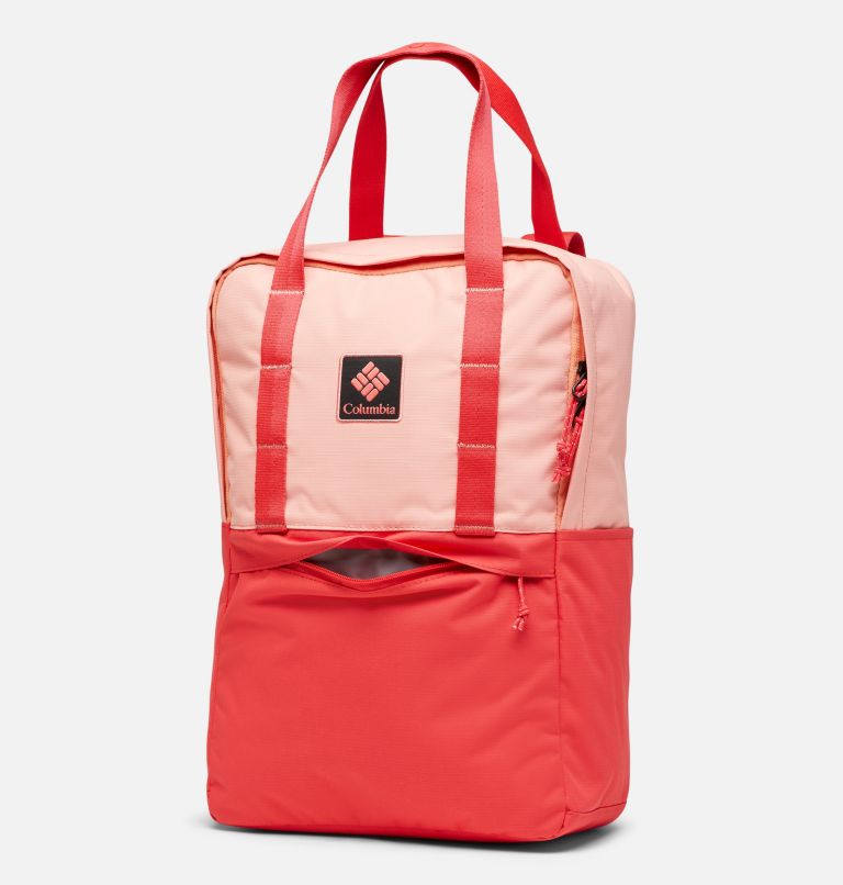 Columbia Trek 18L Backpack | 879 | O/S, Color: Coral Reef, Red Hibiscus