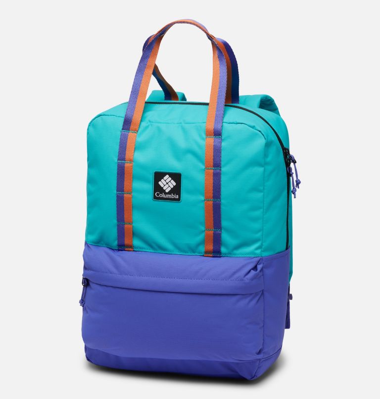 Columbia Trek 24L Backpack, Color: Bright Aqua, Purple Lotus, image 1
