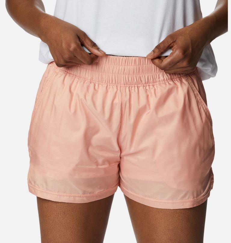 Thumbnail: Women's Alpine Chill Zero Iridescent Shorts, Color: Pink Dawn Iridescent, image 4
