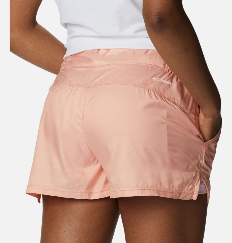Thumbnail: Women's Alpine Chill Zero Iridescent Shorts, Color: Pink Dawn Iridescent, image 5