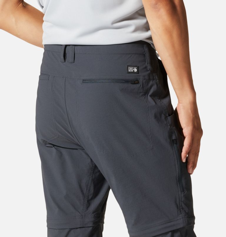 Mountain Hardwear Men's Basin Trek Convertible Pant - Size 28 - Black