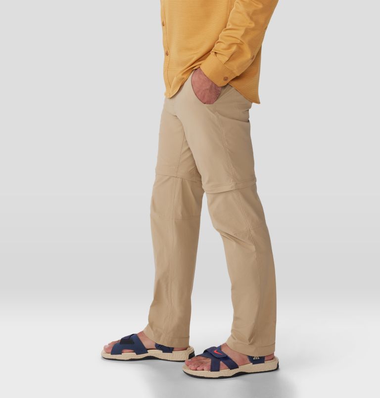 Men's Basin Trek Convertible Pant, Color: Moab Tan, image 3