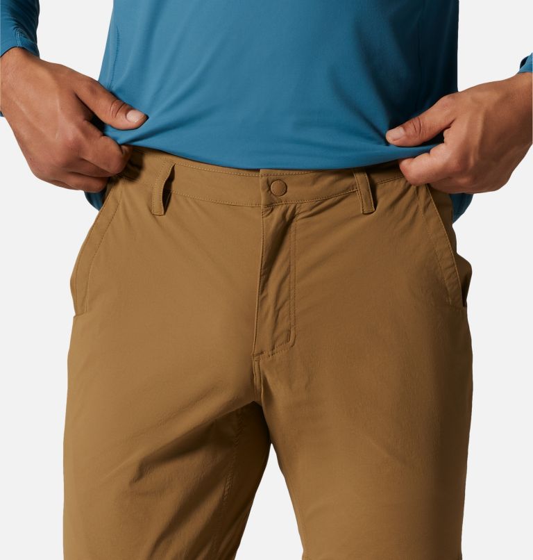 Men's Basin Trek Convertible Pant, Color: Corozo Nut, image 4
