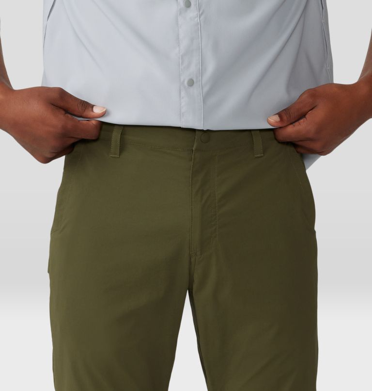 Men's Basin Trek Convertible Pant, Color: Dark Pine, image 4