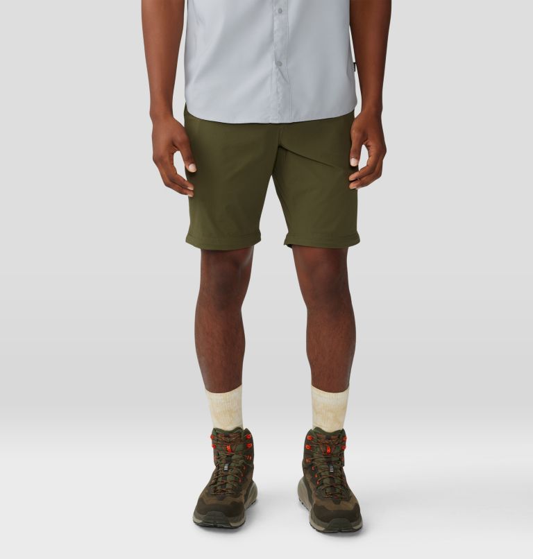 Thumbnail: Men's Basin Trek Convertible Pant, Color: Dark Pine, image 7