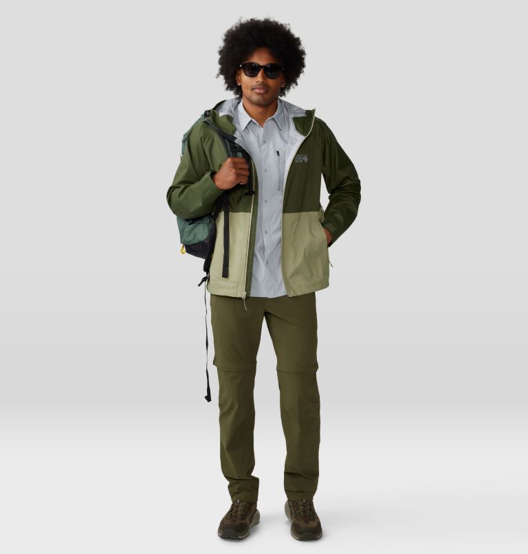 Pantalon convertible Basin Trek Homme, Color: Dark Pine, image 9