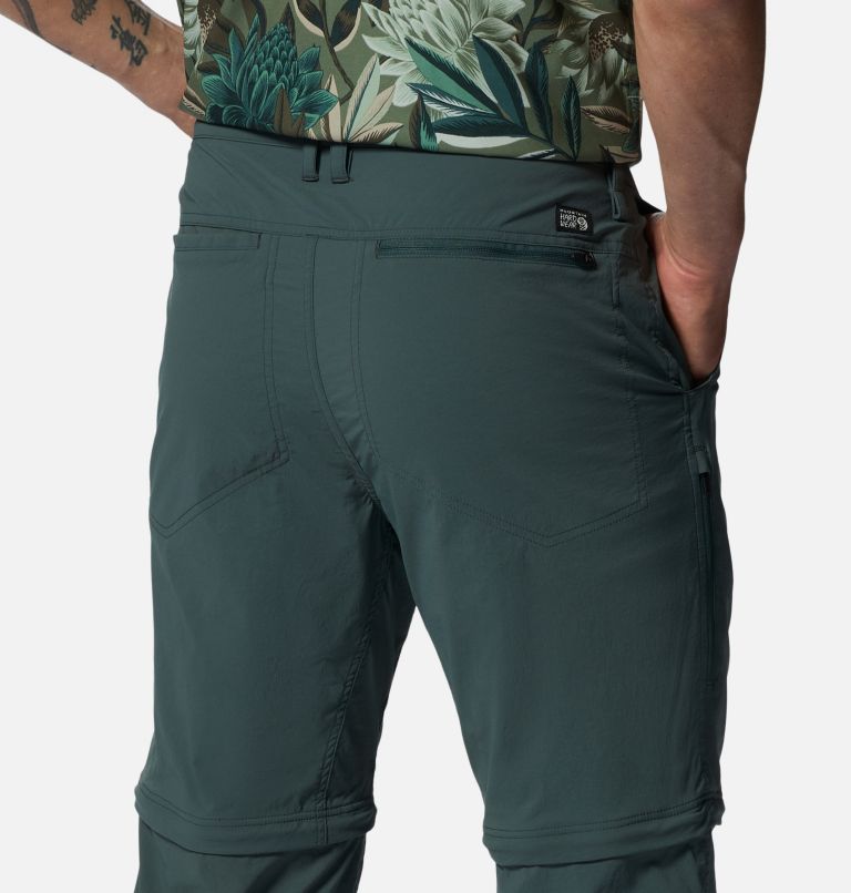 Thumbnail: Men's Basin Trek Convertible Pant, Color: Black Spruce, image 5