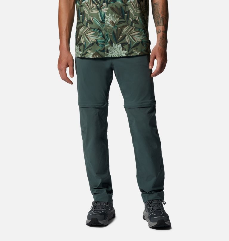 Thumbnail: Men's Basin Trek Convertible Pant, Color: Black Spruce, image 1