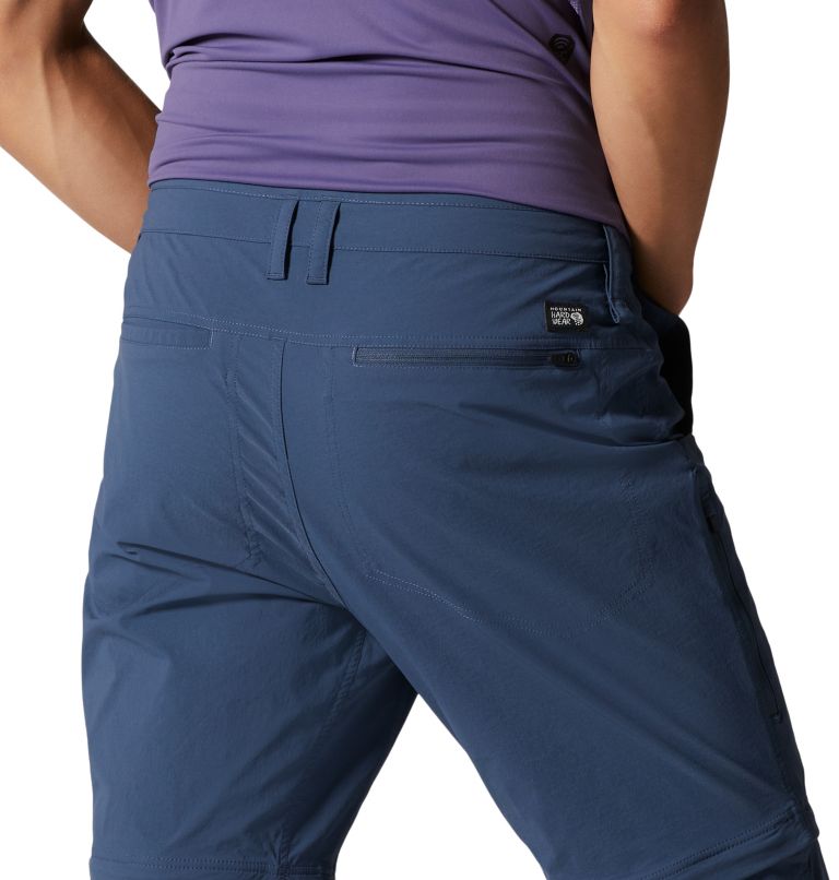 Thumbnail: Pantalon convertible Basin Trek Homme, Color: Zinc, image 5