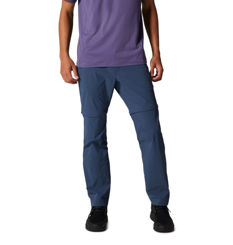 Pantalon convertible Basin Trek Homme, Color: Zinc, image 1