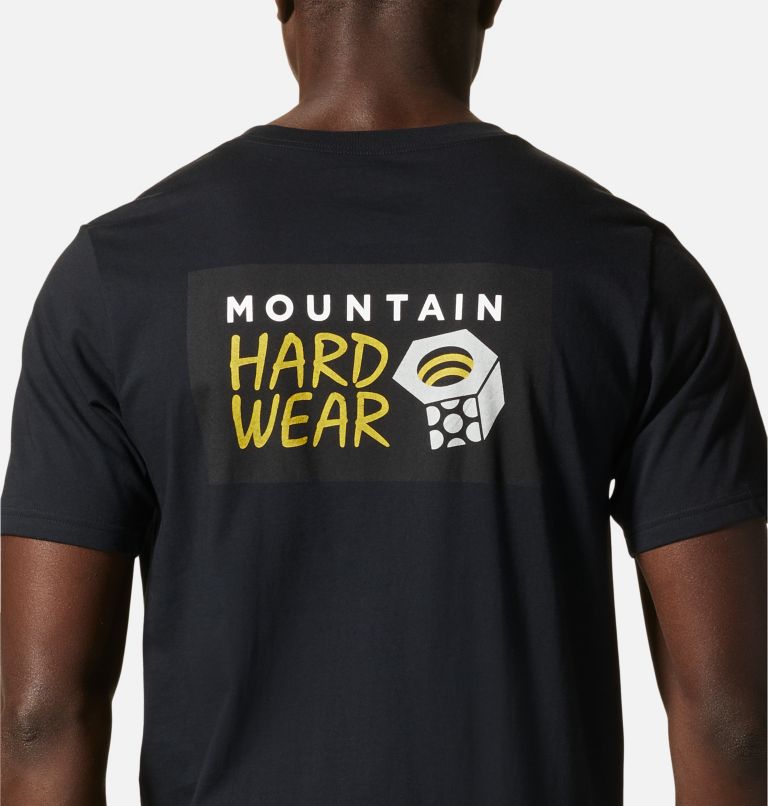 T-shirt à manches courtes MHW Logo in a Box Homme, Color: Black, image 5