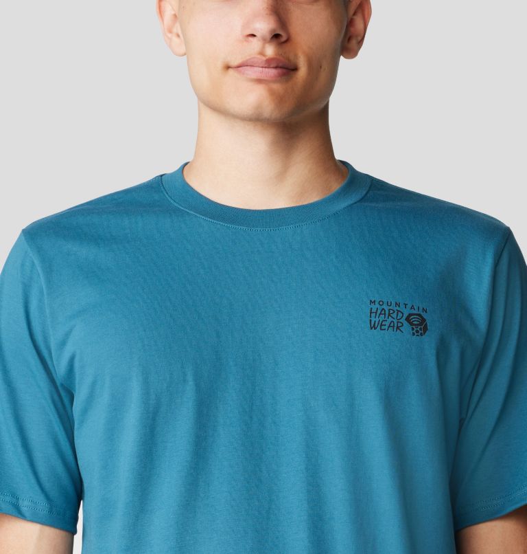 Men's Box Logo Short Sleeve, Color: Baltic Blue, image 4