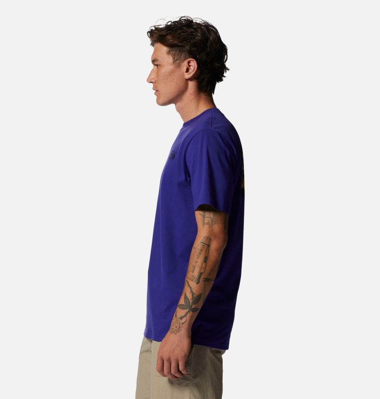 T-shirt à manches courtes Box Logo Homme, Color: Klein Blue, image 3