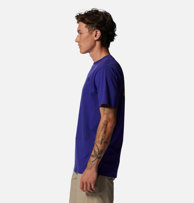 Thumbnail: T-shirt à manches courtes Box Logo Homme, Color: Klein Blue, image 3