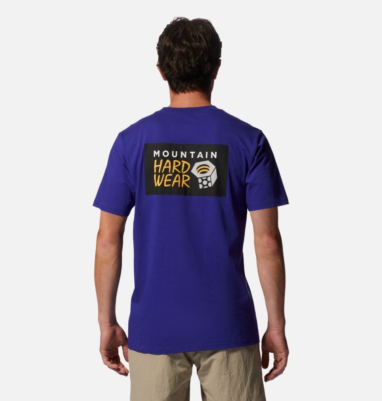 T-shirt à manches courtes Box Logo Homme, Color: Klein Blue, image 2