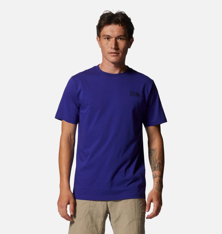 T-shirt à manches courtes Box Logo Homme, Color: Klein Blue, image 1