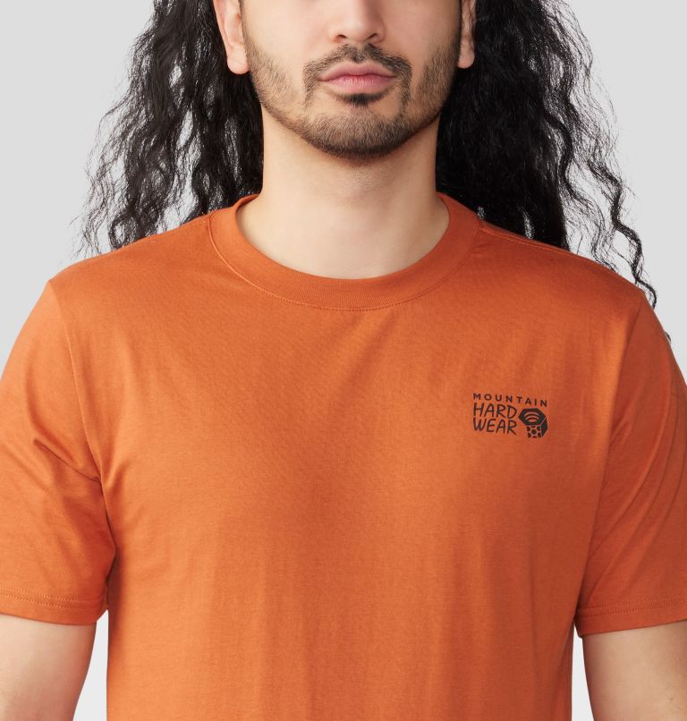 Men's Box Logo Short Sleeve, Color: Raw Carnelian, image 4