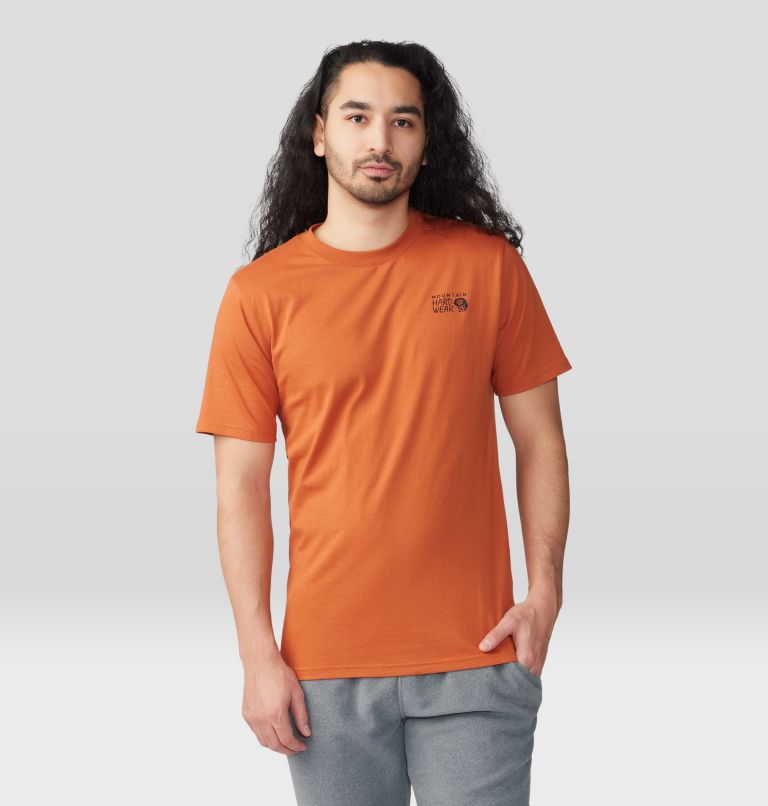 Men's Box Logo Short Sleeve, Color: Raw Carnelian, image 1