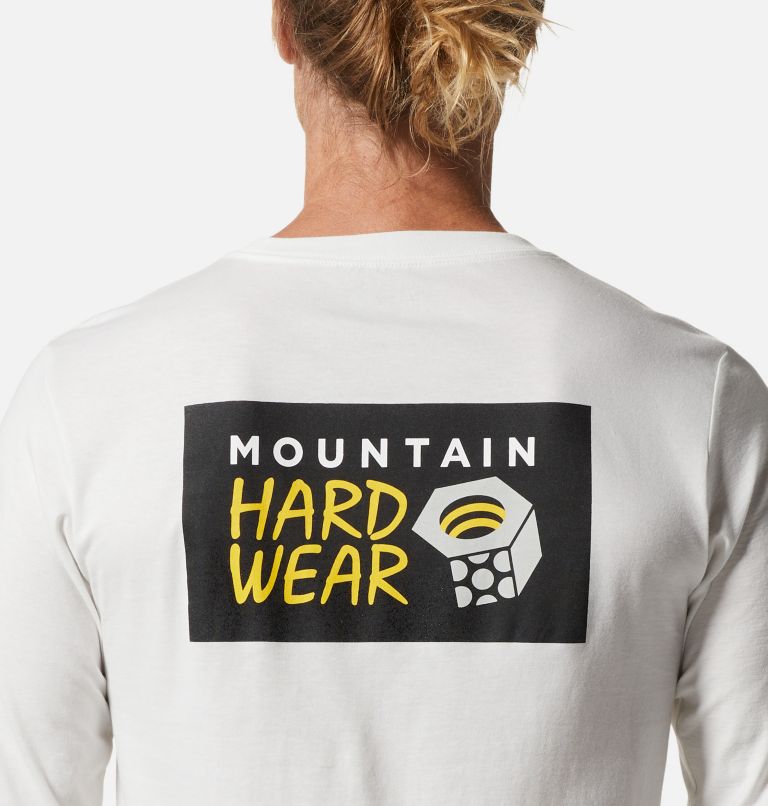 Thumbnail: MHW Logo in a Box Long Sleeve | 102 | L, Color: Fogbank, image 5