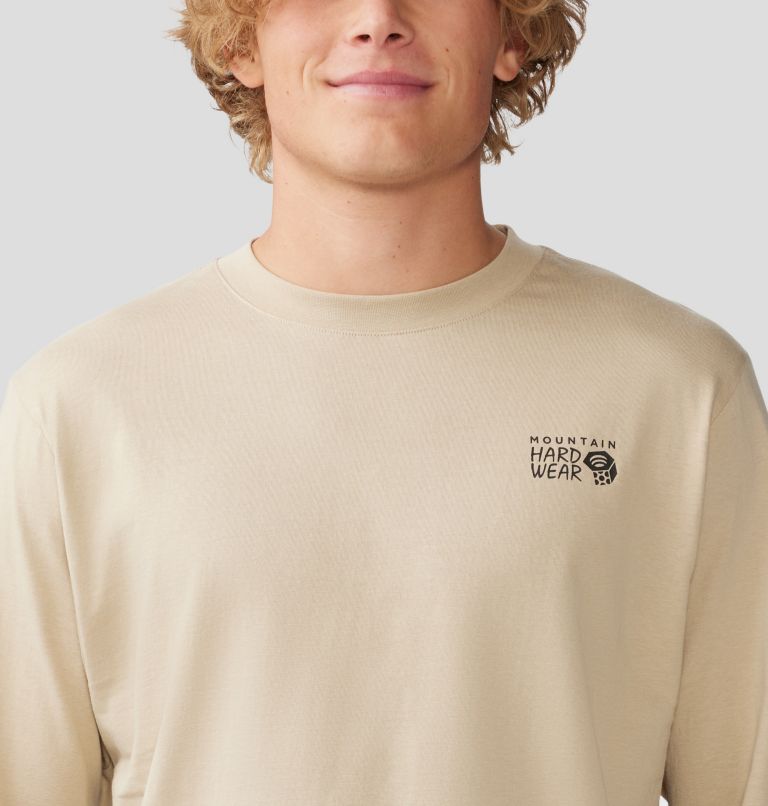 Haut à manches longues Box Logo Homme, Color: Sonoran, image 4