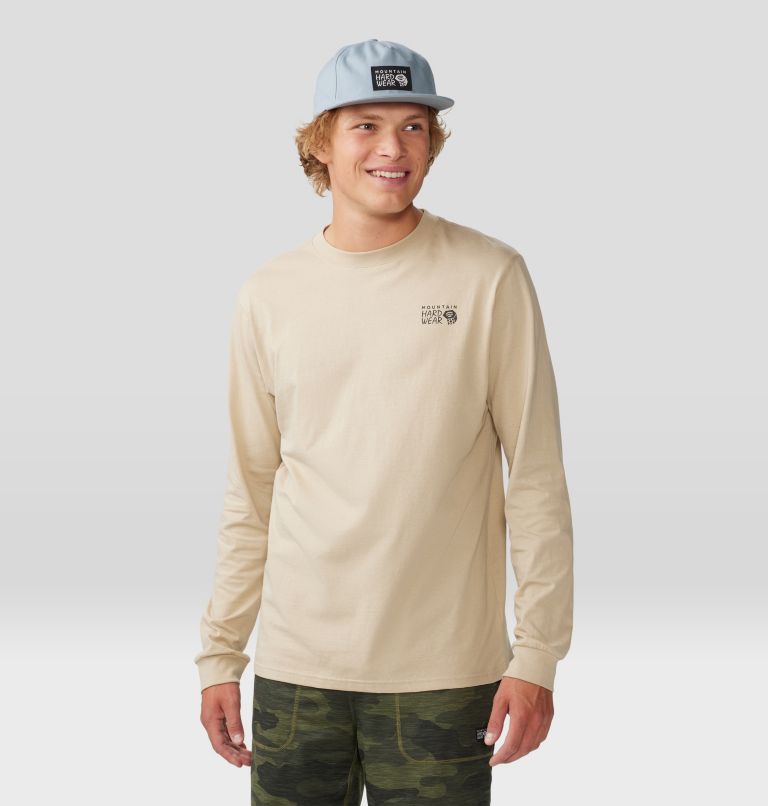 Haut à manches longues Box Logo Homme, Color: Sonoran, image 1