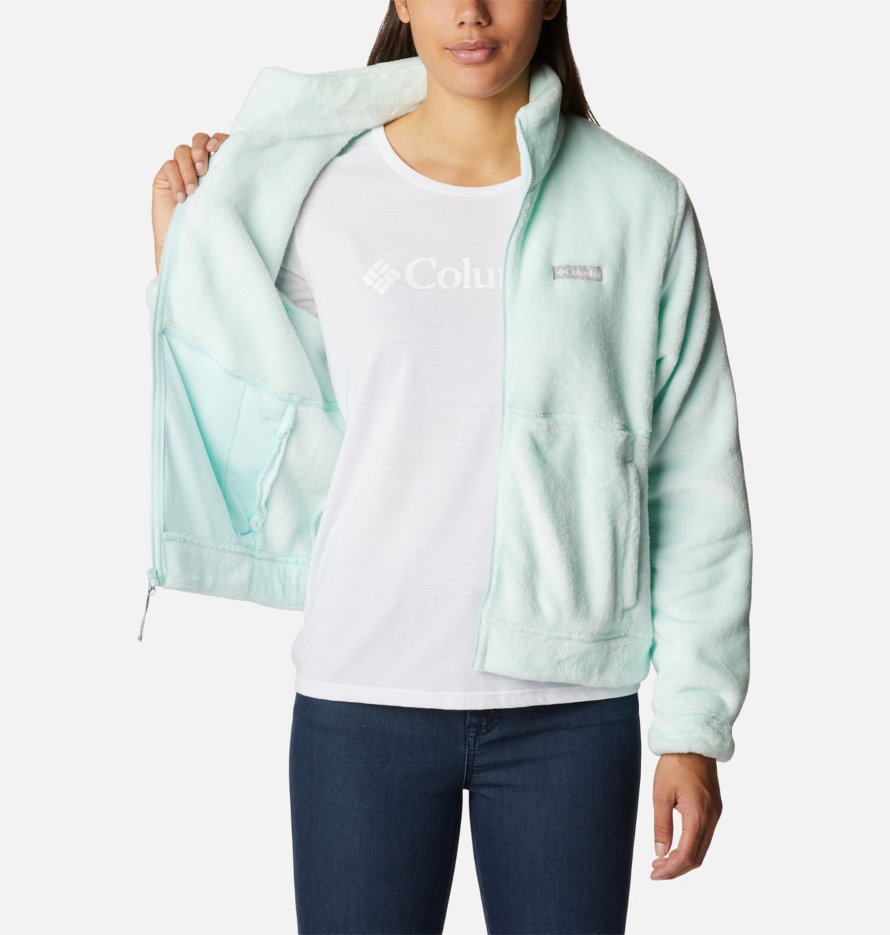 Manteau polaire avec fermeture éclair Fire Side™ Femme 5