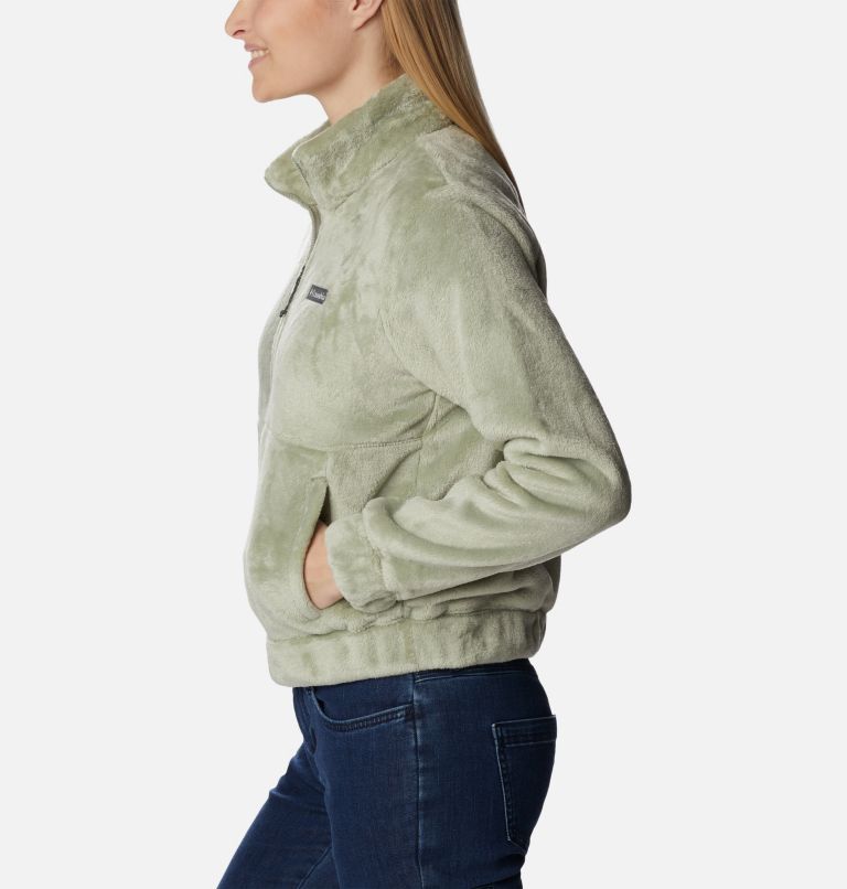 Manteau polaire avec fermeture éclair Fire Side Femme, Color: Safari, image 3