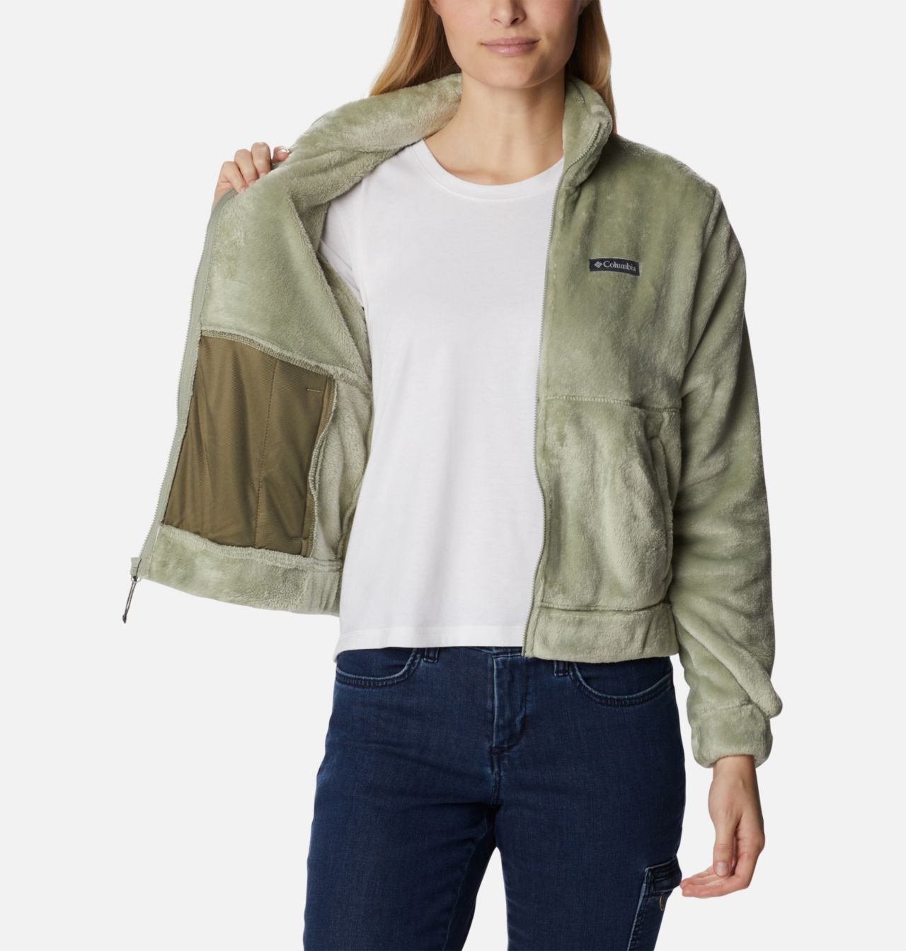 Manteau polaire avec fermeture éclair Fire Side™ Femme 5
