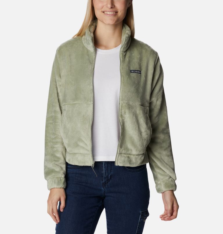 Manteau polaire avec fermeture éclair Fire Side Femme, Color: Safari, image 6