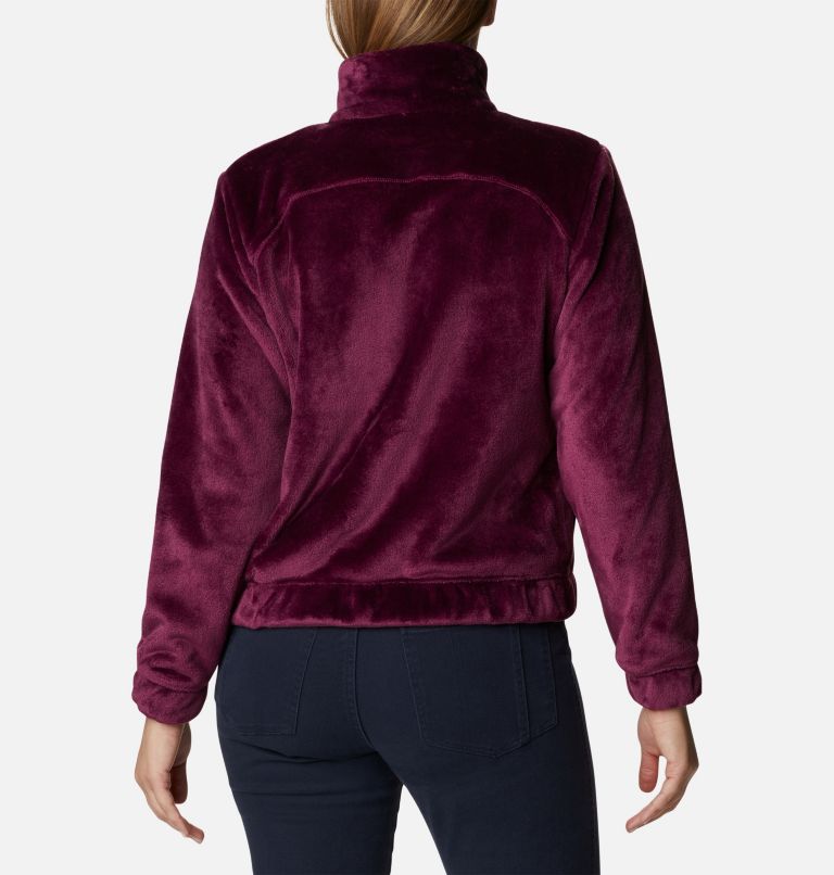 Giacca in pile Sherpa Fireside da donna, Color: Marionberry, image 2