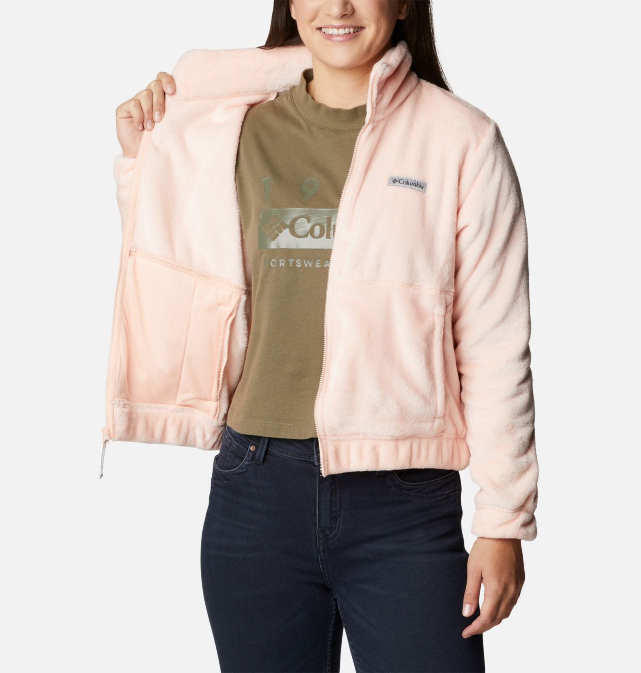 Manteau polaire avec fermeture éclair Fire Side™ Femme 5
