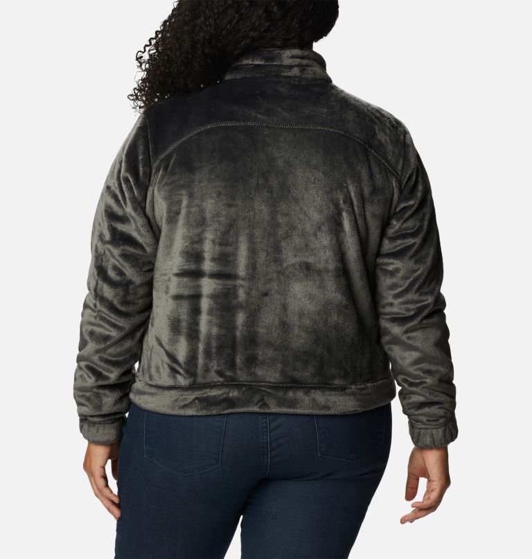 Manteau polaire avec fermeture éclair Fire Side Femme - Grandes tailles, Color: Shark, image 2