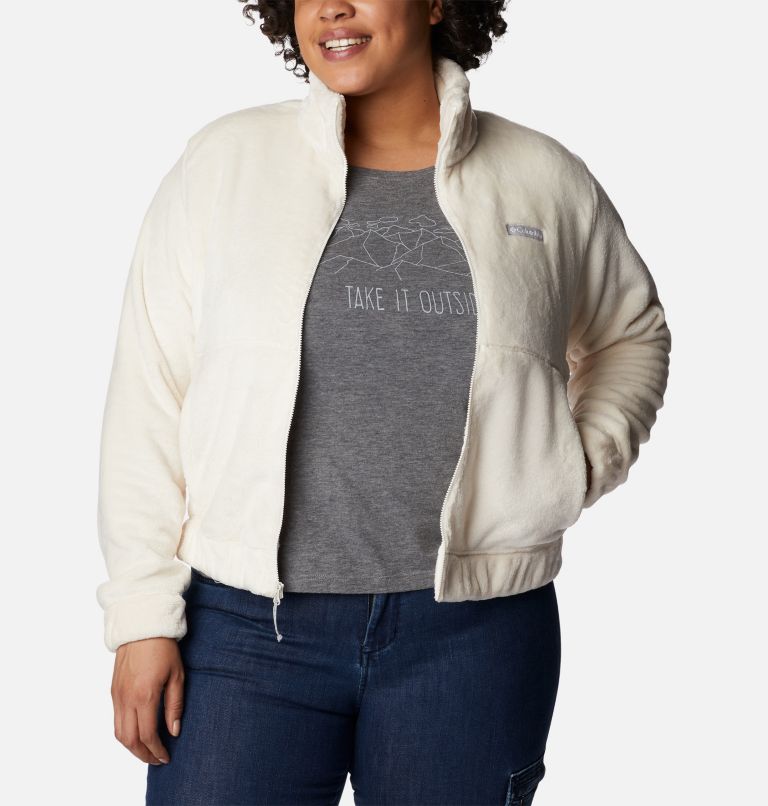 Plus size columbia havenwood best sale fleece jacket