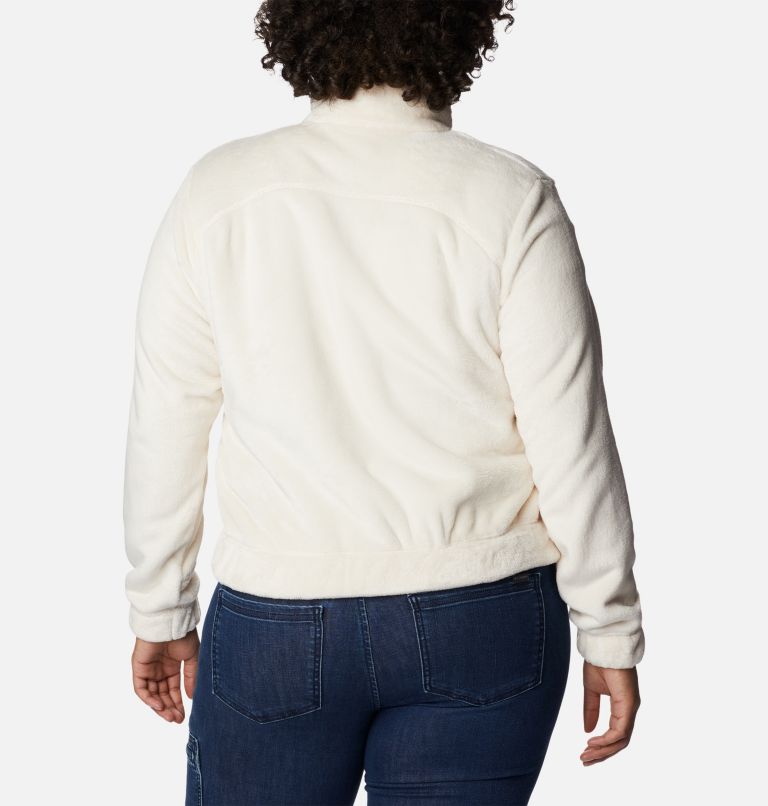 Manteau polaire avec fermeture éclair Fire Side Femme - Grandes tailles, Color: Chalk, image 2