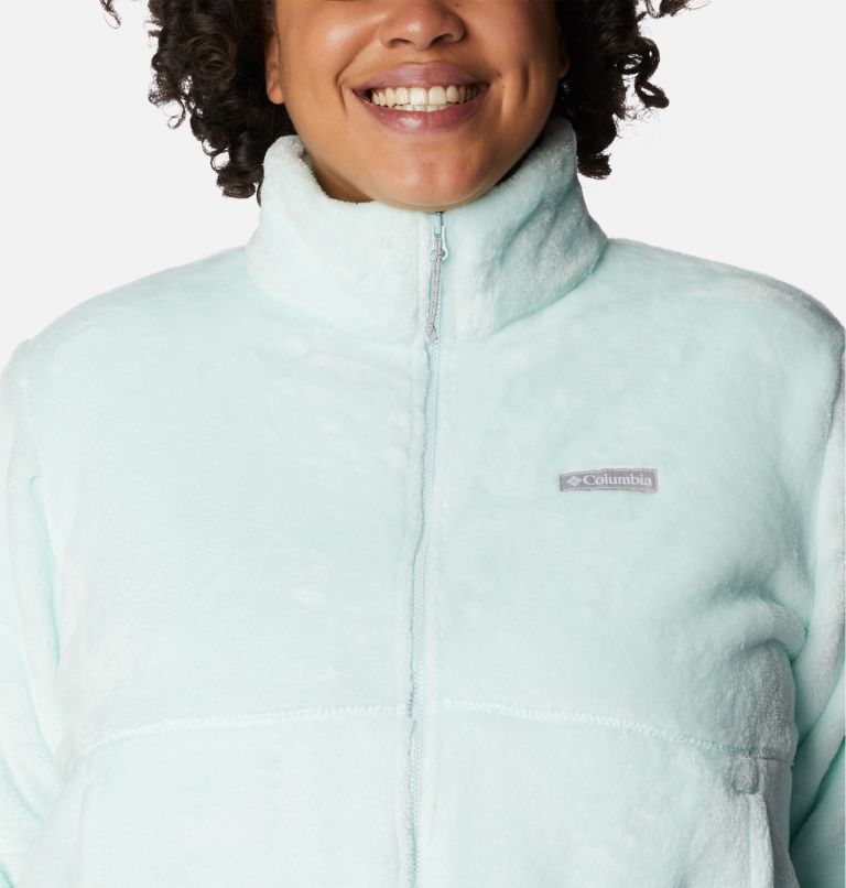 Women's Fireside Full Zip Jacket - Plus Size, Color: Icy Morn, image 4