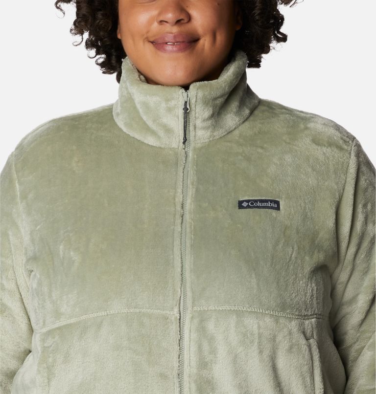 Women's Fire Side Full Zip Jacket - Plus Size, Color: Safari, image 4