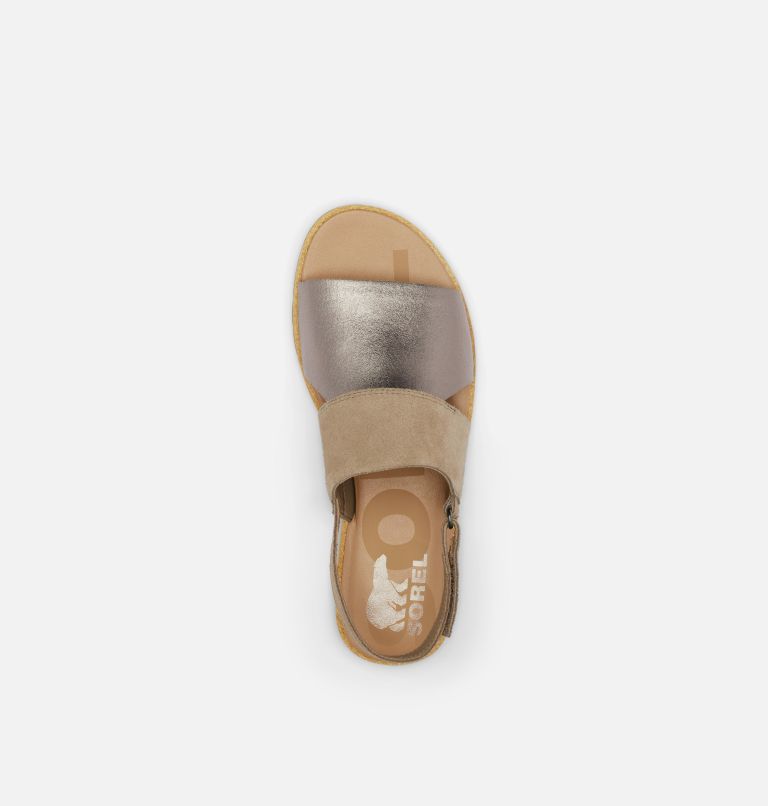 Sorel ella sandal warm 2024 gold