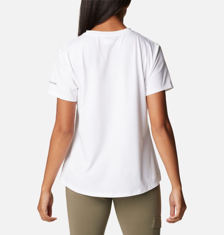 Thumbnail: Women’s Sun Trek II Technical Graphic T-Shirt, Color: White, Van Life 3, image 2