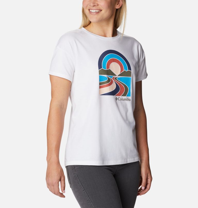 T-shirt Technique Sun Trek II Femme, Color: White, Sunrek Trails, image 5