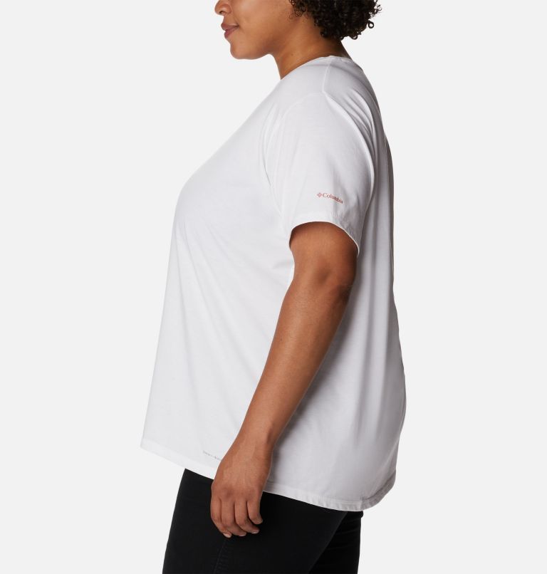 Women's Sun Trek Graphic Tee II - Plus Size, Color: White, Suntrek Hills, image 3