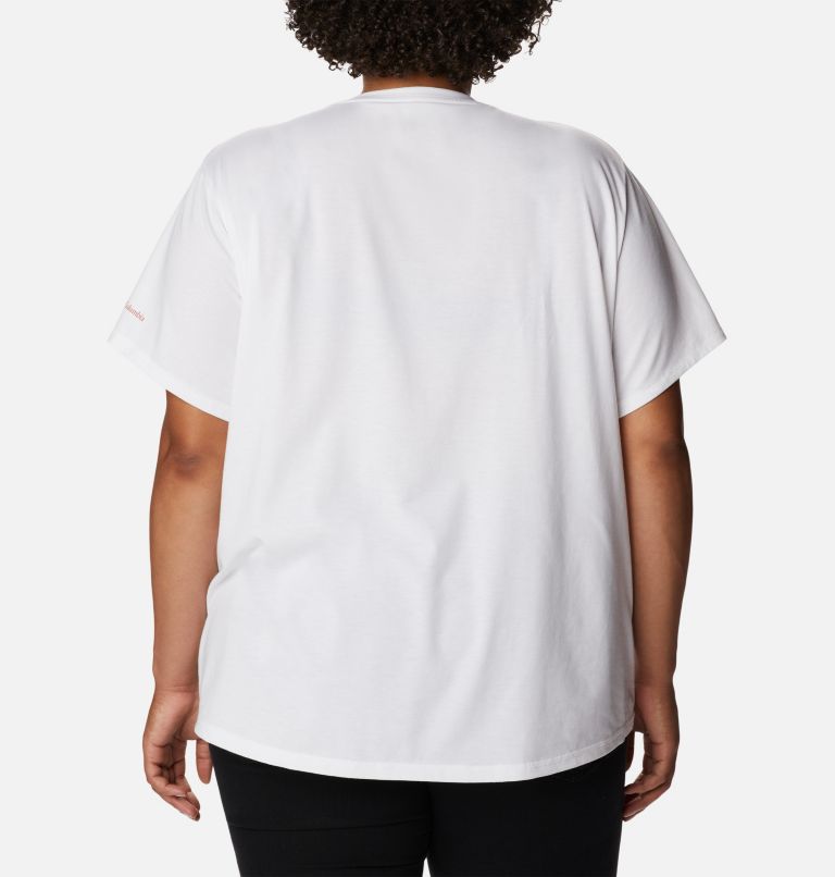 Women's Sun Trek Graphic Tee II - Plus Size, Color: White, Suntrek Hills, image 2