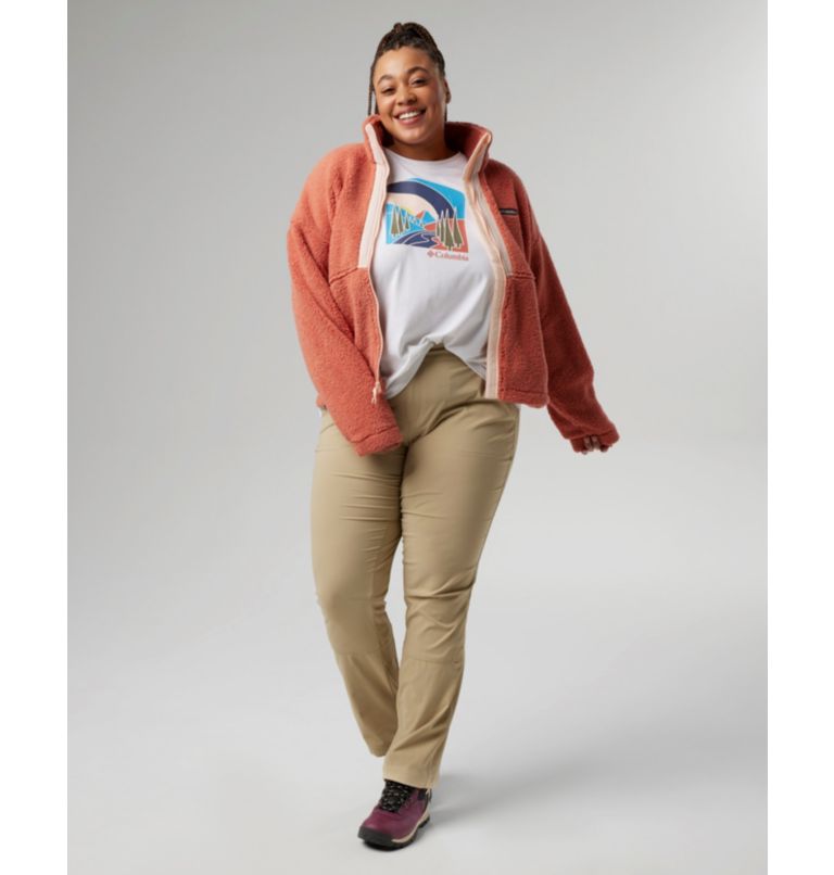 Women's Sun Trek Graphic Tee II - Plus Size, Color: White, Suntrek Hills, image 6