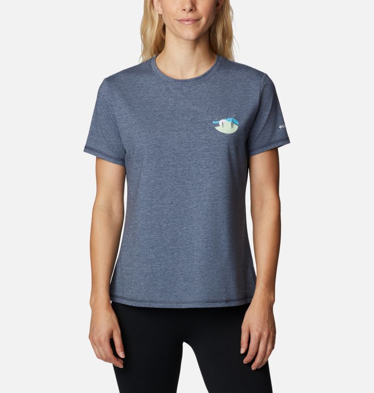T-shirt imprimé Sun Trek II, Color: Nocturnal, Night Sky Graphic, image 1